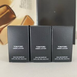 Lots Of 3 Tom Ford Ombré Leather Eau De Parfum, Travel Size, 3x 0.14OZ, New